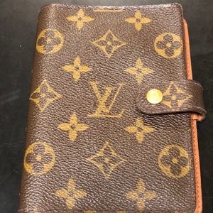 Authentic Monogram Louis Vuitton agenda PM
